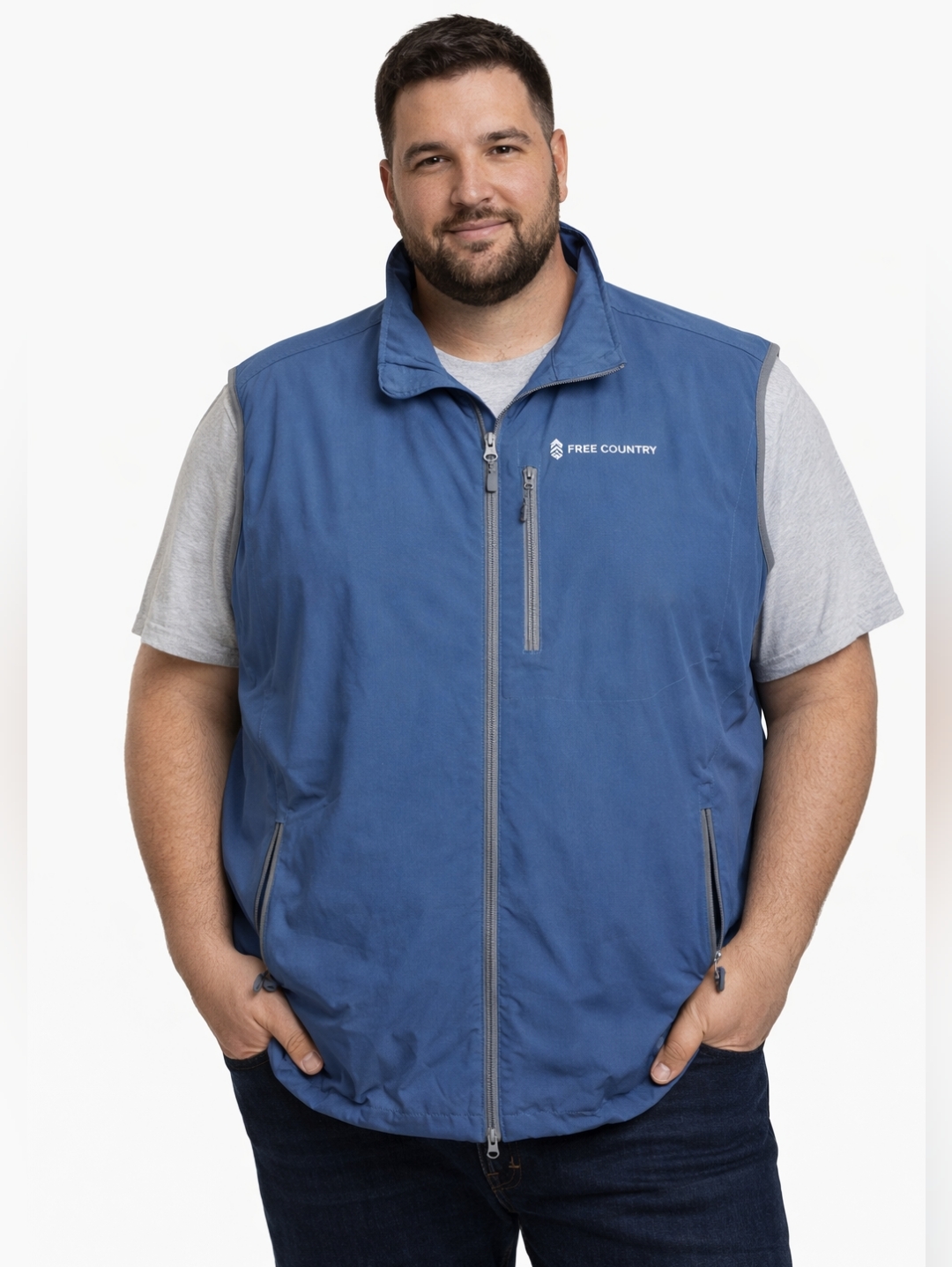 Free Country Men's Vest , Size 2xl